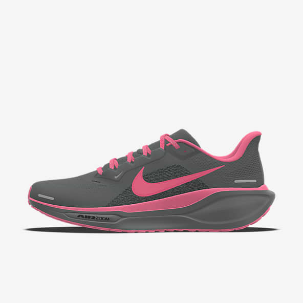 Nike grey mesh trainers top